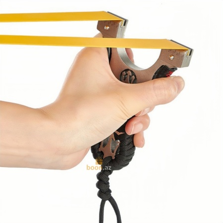 Металлическая рогатка с лазером king